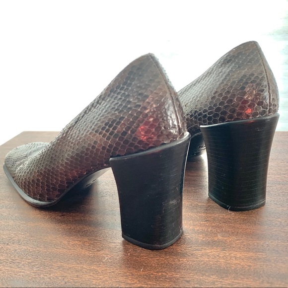 Bruno Magli Python heels - Picture 3 of 4